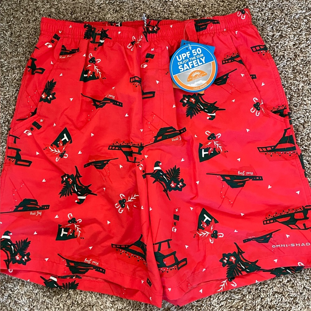 Columbia PFG 'Reel Joy' Super Backcast 8" Water Shorts